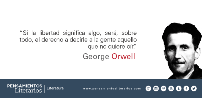 Image result for orwell libertad