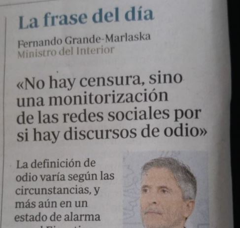 Censura-monitorización